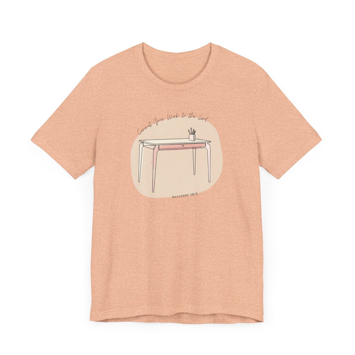 Commit Your Work To The Lord Women's T-Shirt