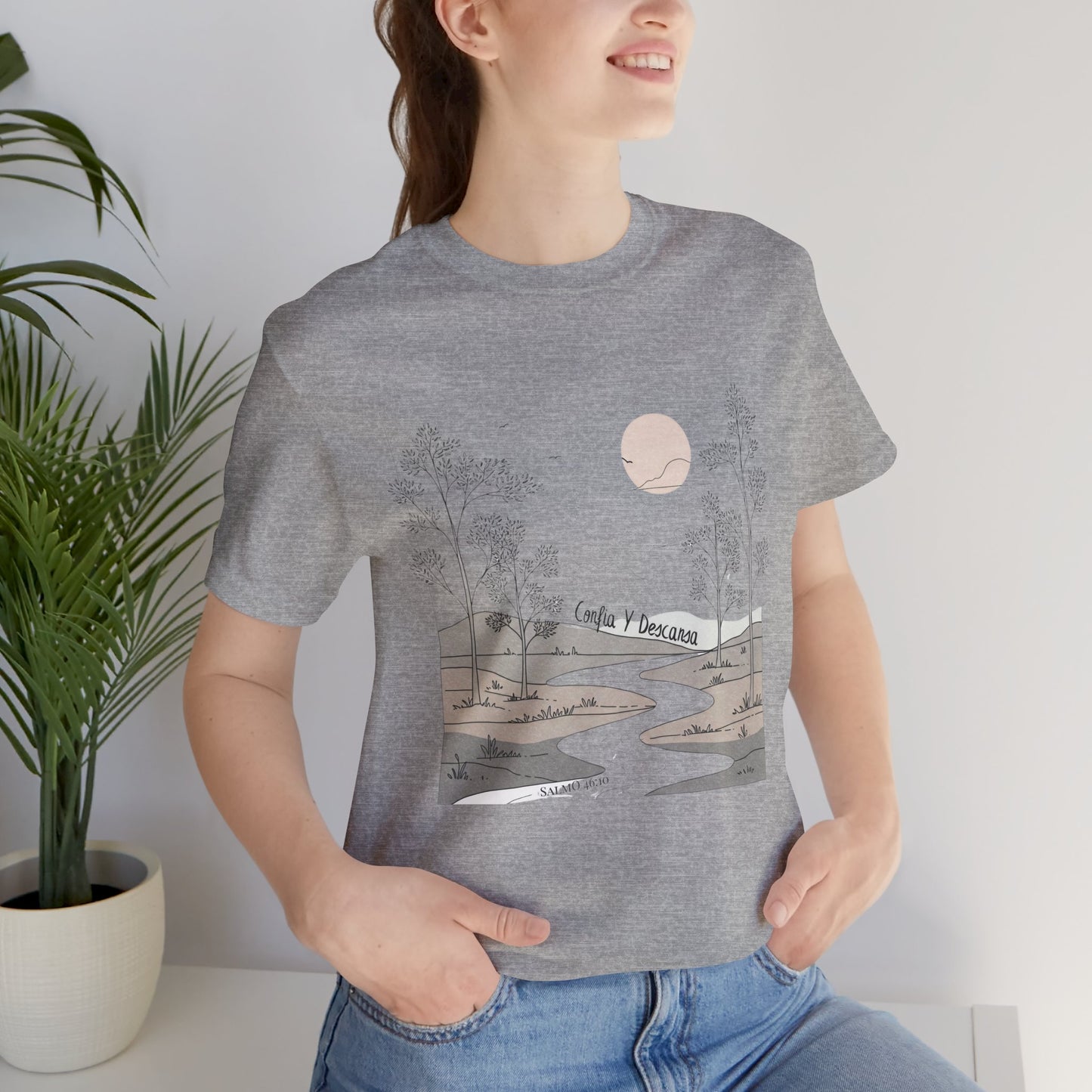 Confia y Descansa Camisa de Mujer