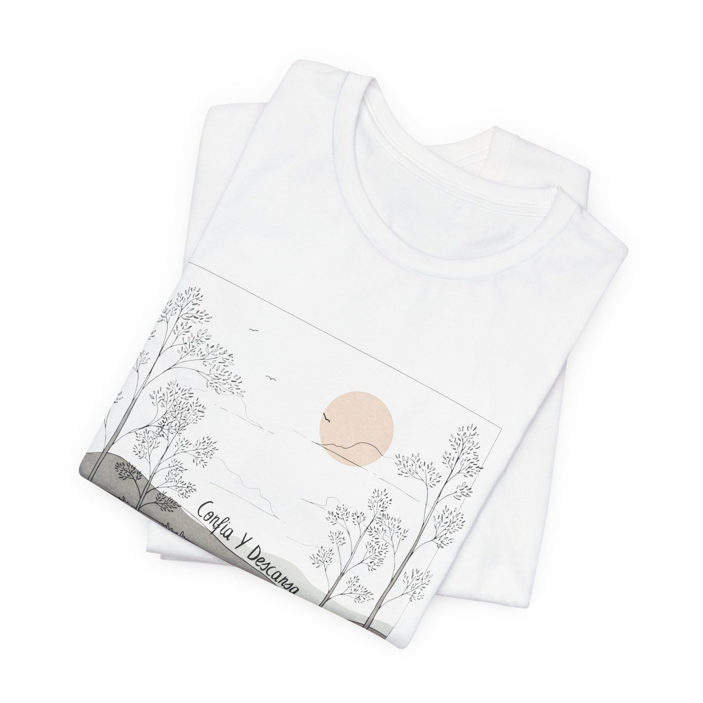 Confia y Descansa Camisa de Mujer