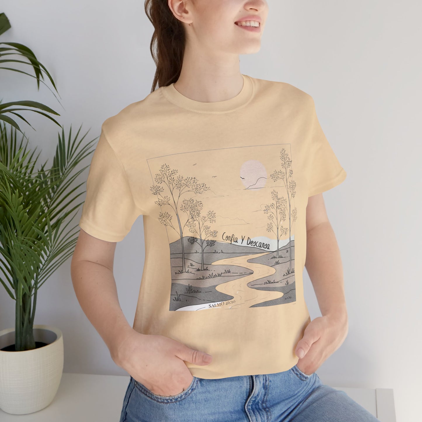 Confia y Descansa Camisa de Mujer