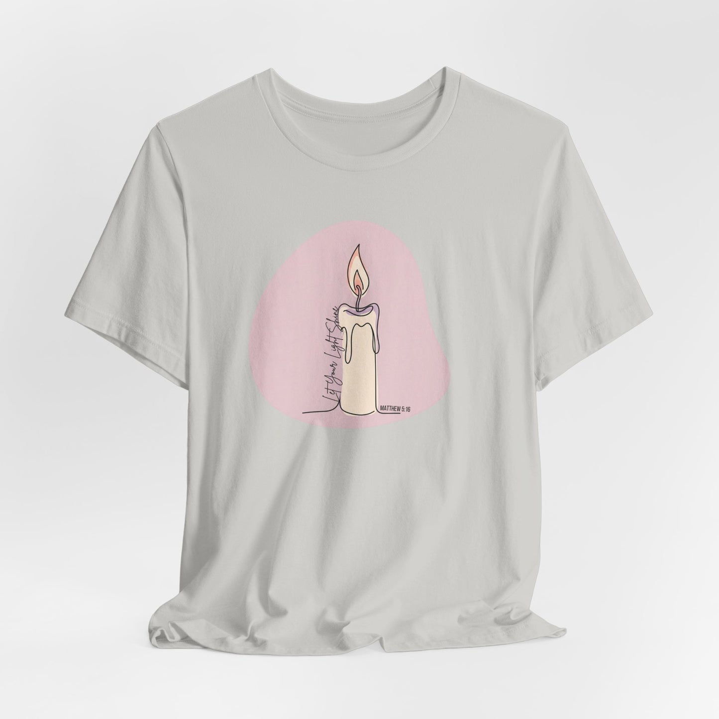 Let Your Light Shine Candle Women's T-Shirt