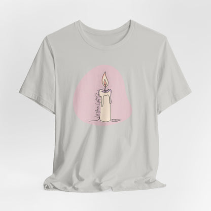 Let Your Light Shine Candle Women's T-Shirt