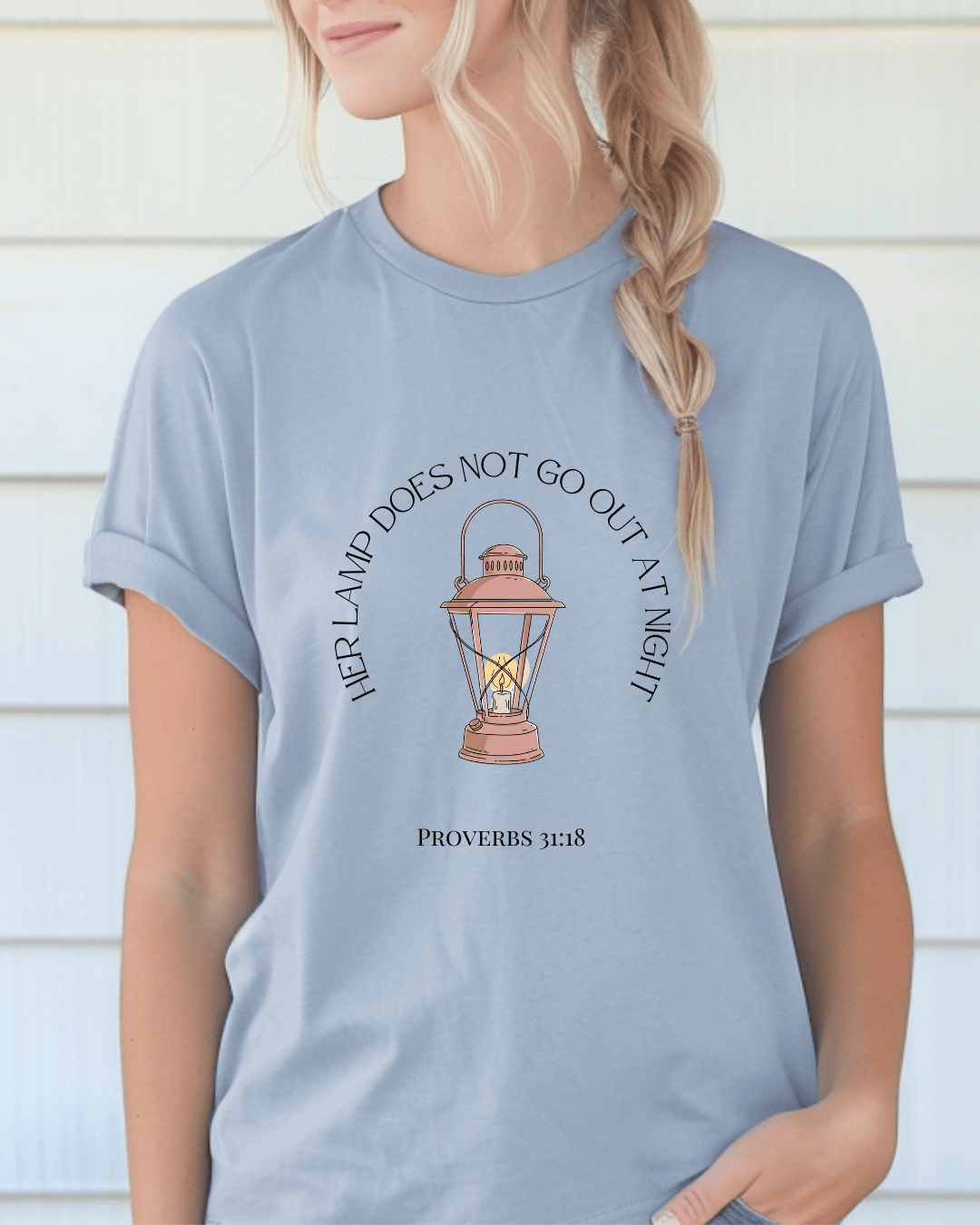 Her Lamp Does Not Go Out At Night Women's T-Shirt