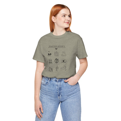 Easter Story Women's Christian T-Shirt