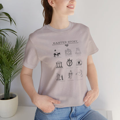 Easter Story Women's Christian T-Shirt