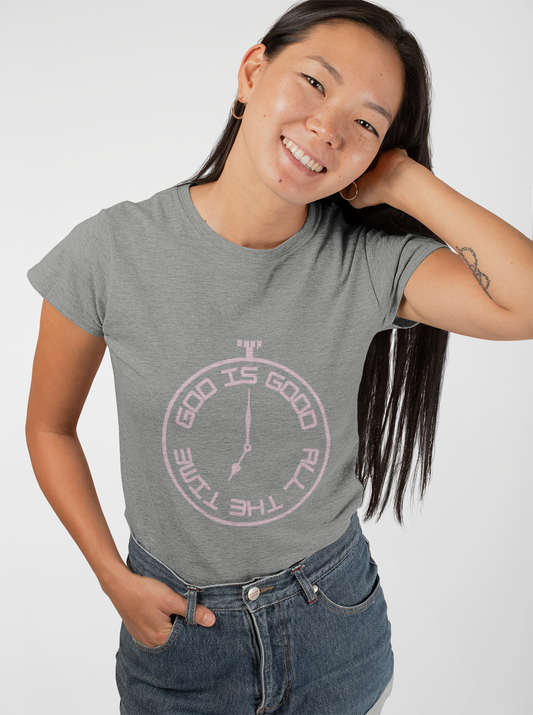 God Is Good All The Time Women's Short Sleeve Tee